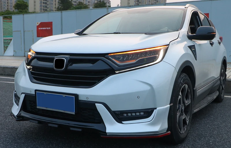 Мембрана для фар Honda CRV 2017 2018 2019 колпаки дымчатые глянцевые черные прозрачные