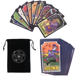 Cartes de Tarot de Jojo, 22 Grand Akana + 9 Royal, 31/53 pièces/ensemble, cartes de Tarot d'anime Jojo Bizarre Adventure, cadeau de Divination 