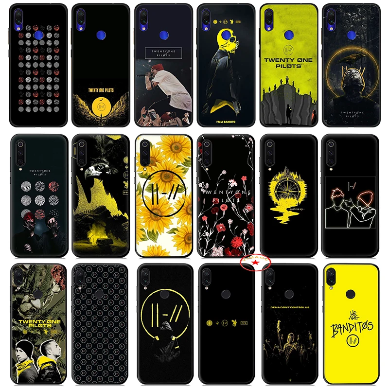 Twenty One Pilots Soft Silicone Case for Xiaomi Redmi Note 8 7 6 5 Pro 4X 5A Cover |