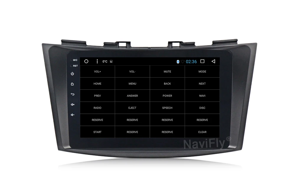 Автомобильный gps навигатор для suzku Swift Android 8 дюймов 1Din мультимедиа радио плеер с 2 Гб+ 16 Гб wifi Bluetooth Вызов ответ DVR