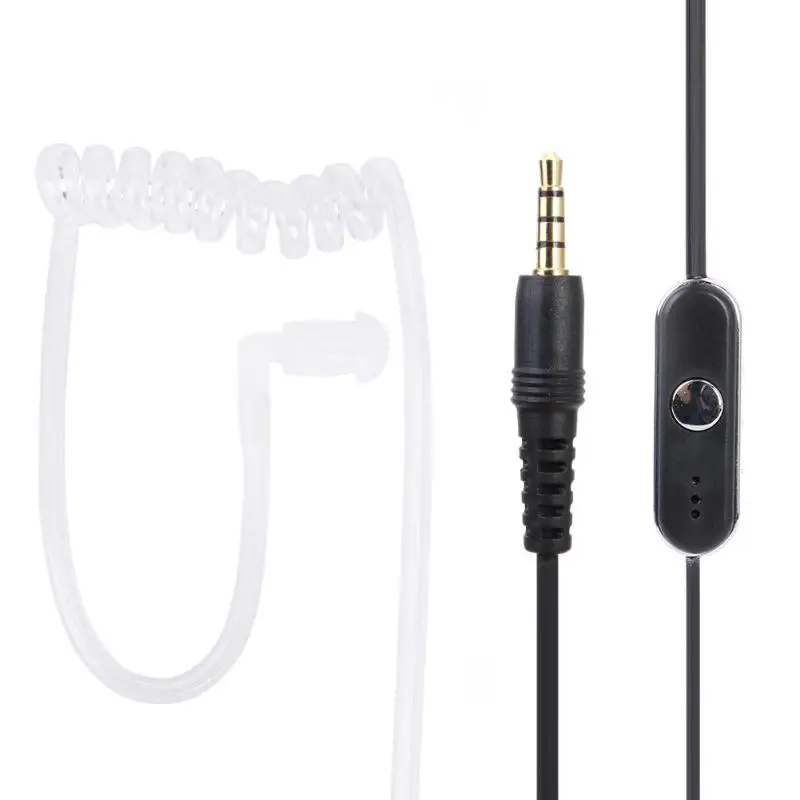 Наблюдение 3 5 мм Y Plug Air Tube наушники гарнитура для Xiaomi Walkie Talkie двухстороннее радио