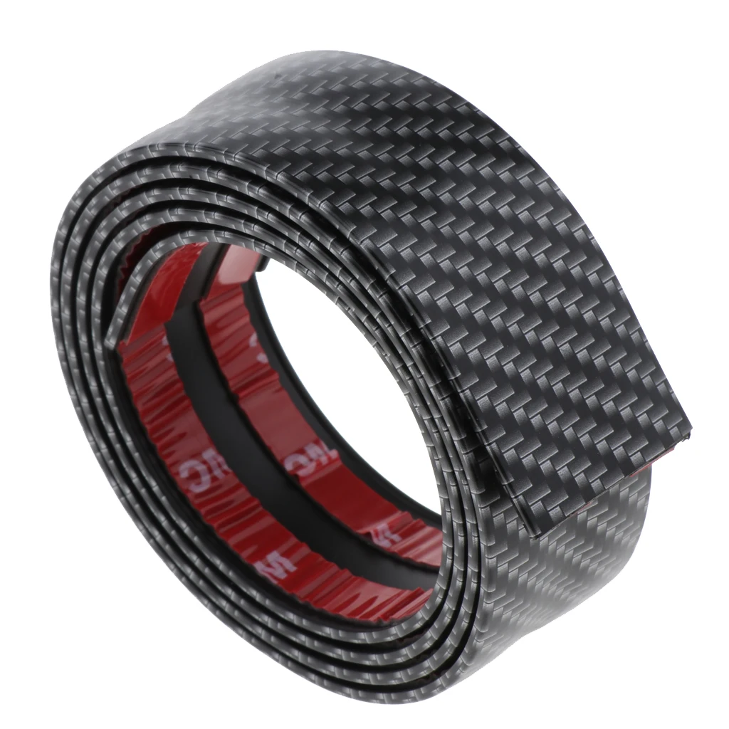 Car Accessories Door Sill Scuff Pedal Protect Carbon Fiber Stickers