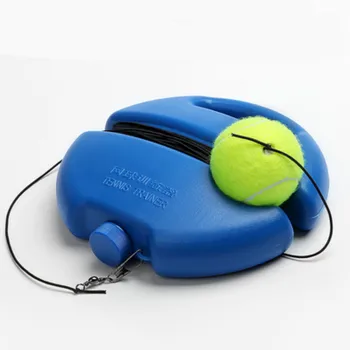 

1set Tennis Trainer With 1/2 Ball Self-study Rebound Ball Baseboard Exercise Sports Sparring Device Tennis Training Equipment
