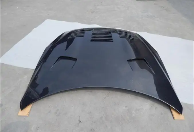 GTR-R35 Реальные углеродного волокна передний бампер автомобиля крышка капота