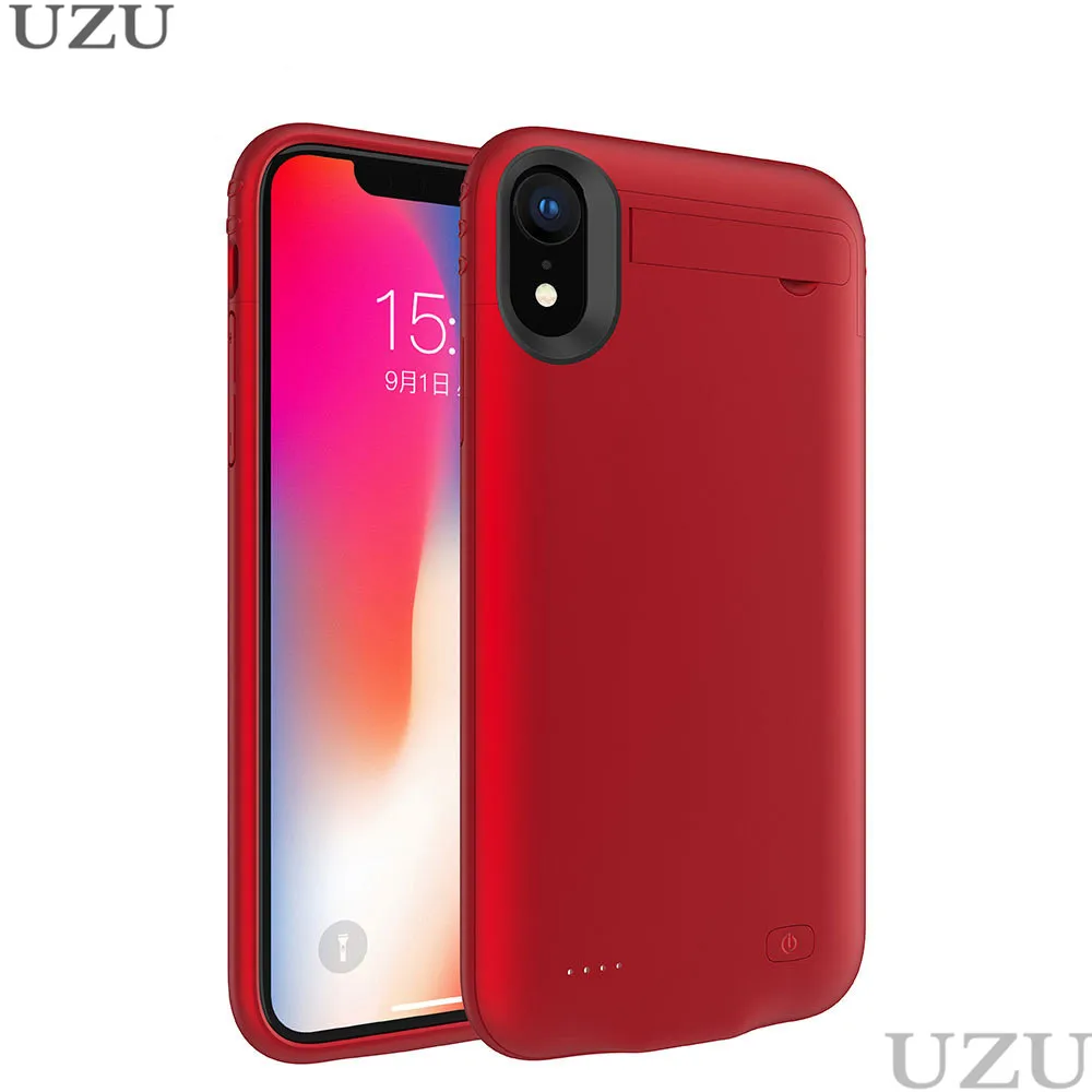 4200 мАч Держатель подставка зарядное устройство чехол для iphone x xs xr внешний портативный беспроводной зарядный чехол для iphone x xs xr 2 в 1