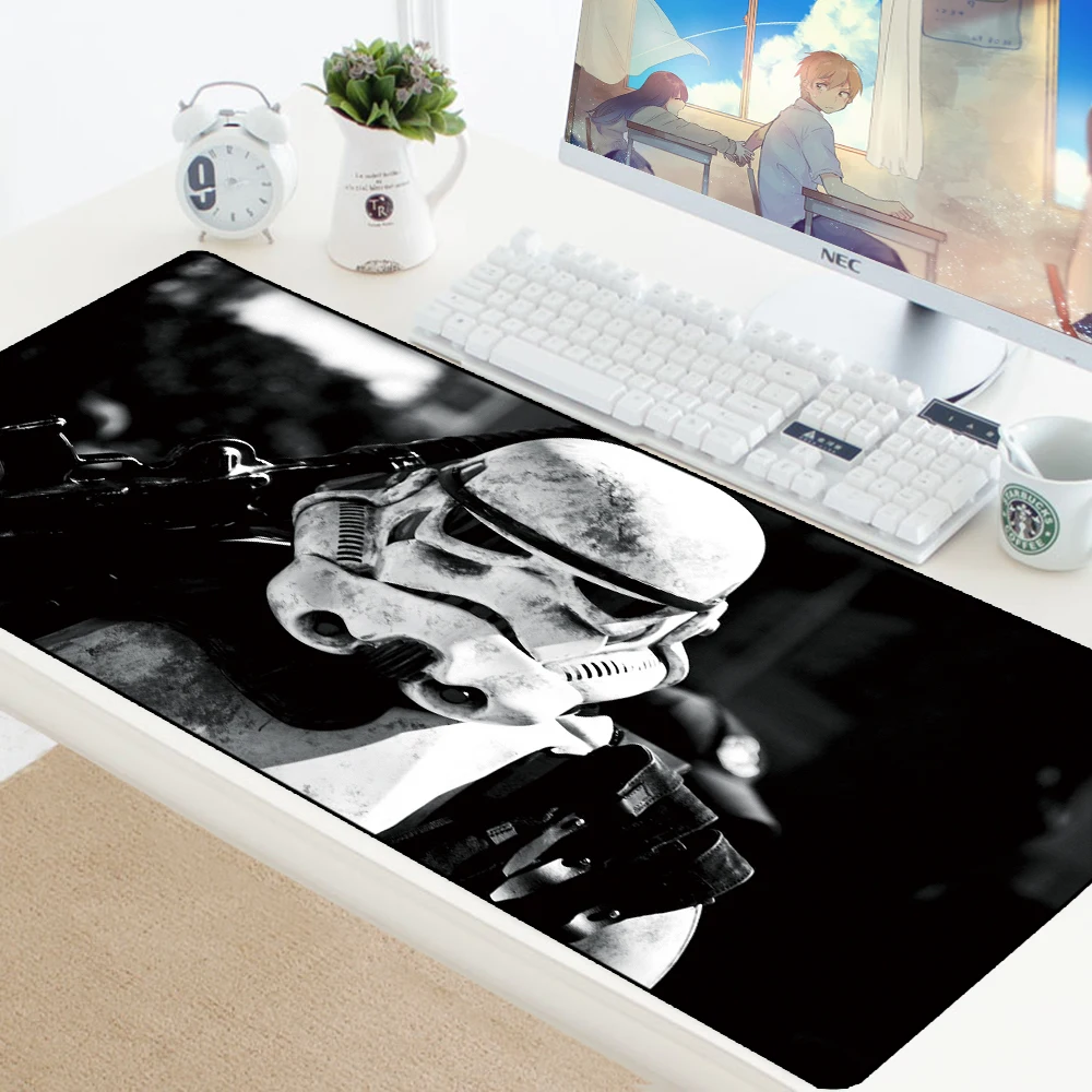 Star Wars Gaming Mouse Pad XL Computer Mousepad Large XL Rubber Desk Keyboard Mouse Pad Mat High Qu