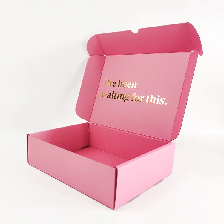 500pc Customlogo size Paper Corrugated Kraft Mailer Shipping Box Cardboard Mailer Boxes Printing Corrugated Mailer Box 6 H40fcb4eeebe844a39c857980868a5d49p