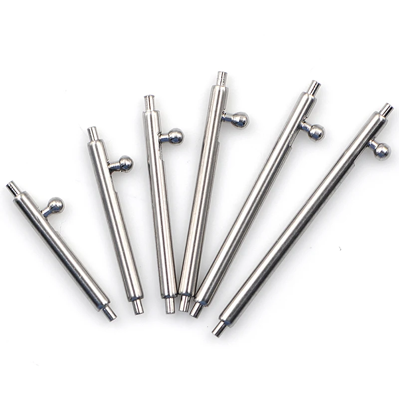 10Pcs Quick Release Watch Band Single Switch Spring Bars 12mm 14mm 16mm 18mm 20mm 22mm Strap Link Pin Stainless Steel Watch Repair Tool Kit