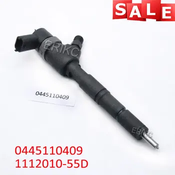 

ERIKC 0 445 110 409 Diesel Fuel Injection 0445110409 Common Rail Injector Nozzle 0445 110 409 for BAW Fenix FAW LD Truck 3.0D