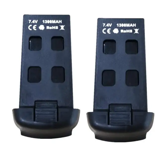 S167 S-167 1080P gps складной Wi-Fi FPV следить за мной Радиоуправляемый Дрон модель запасных частей battery 7,4 в 1300 мАч перезаряжаемая батарея - Цвет: 2PCS
