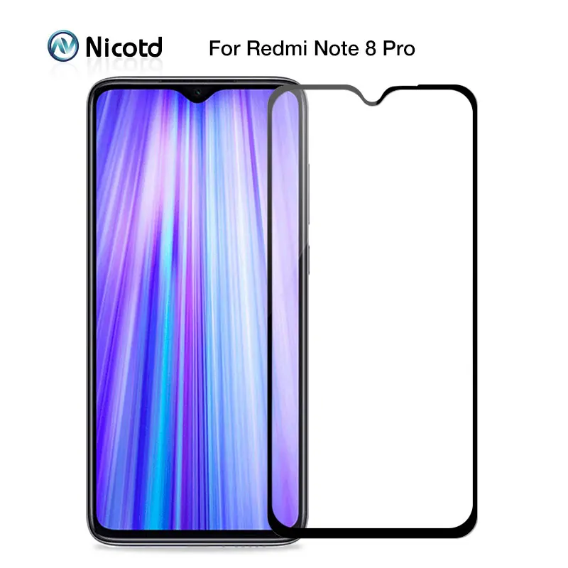 Закаленное стекло для Redmi Note 8 Pro 7 6 5 защита экрана с полным покрытием Xiaomi 8A 7A 6A 5A