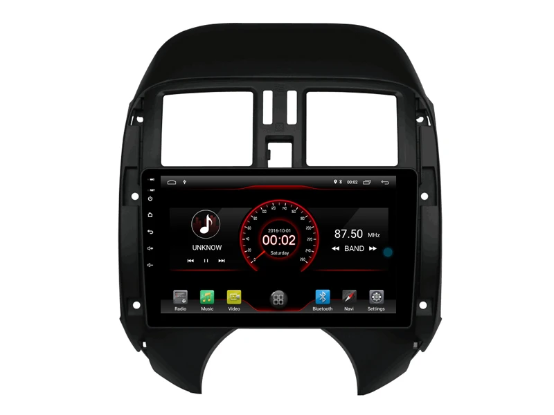 Top WITSON 10.2" FULL HD TOUCH SCREEN Android 9.0  Car GPS Multimedia Navigation for NISSAN SUNNY 2011 Car DVD Player 5