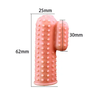Sex Finger Vibrator Sleeves Clitoral Stimulation Sex Toys For Woman Vagina Erotic Shop Adults Products For Couples Vibrating Egg 6
