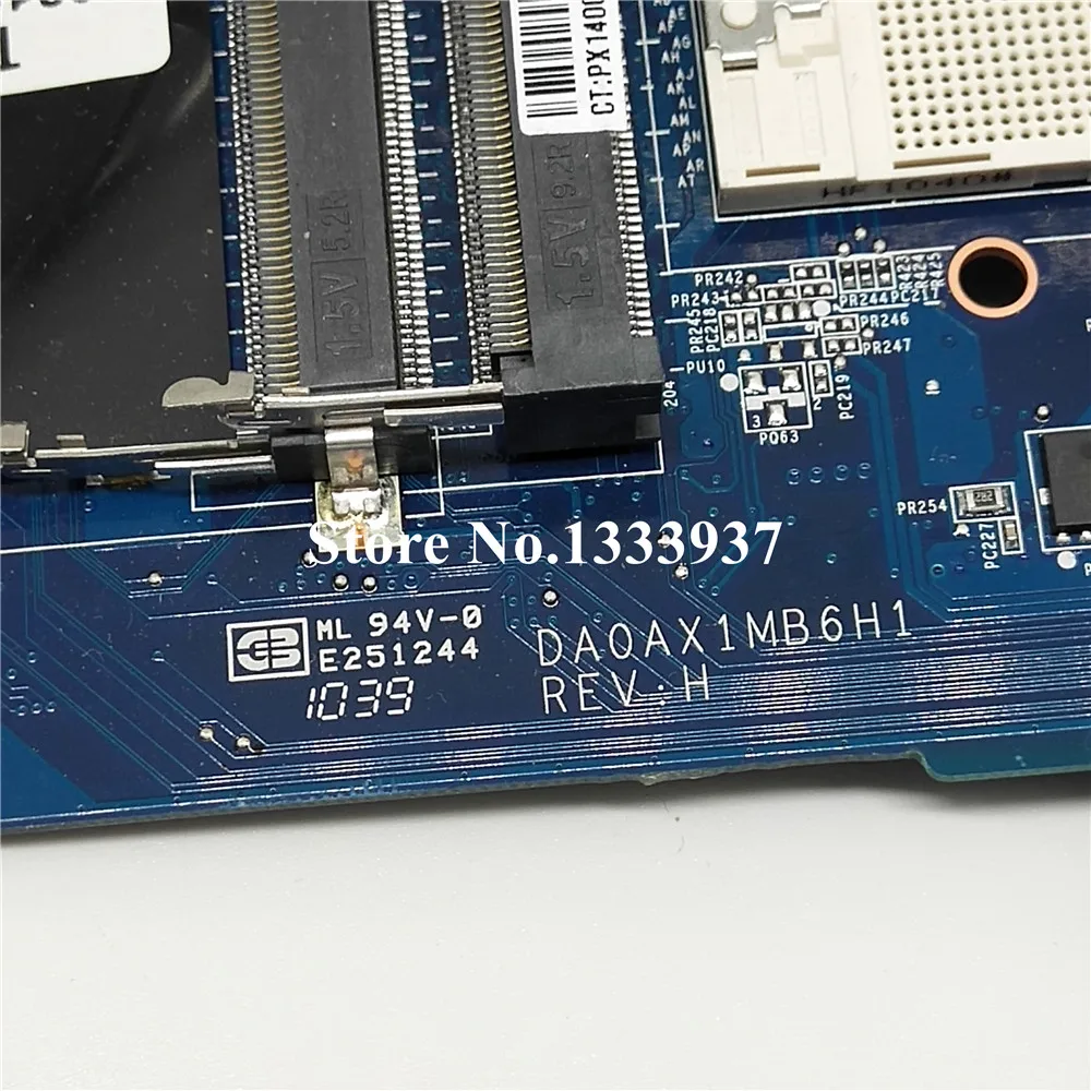 Для hp CQ42 G62 G42 G72 CQ62 Материнская плата ноутбука DA0AX1MB6H1 HM55 595184-001 материнская плата