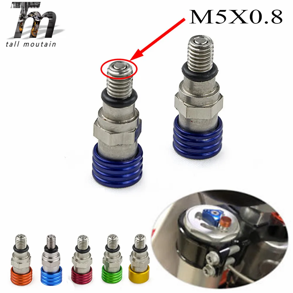 M5x0.8 вилка воздушный клапан для Honda CR 80 85 125 250 500 CRF 250R 250X 450R 450X 250RX 450RX Kawasaki Yamaha Suzuki |
