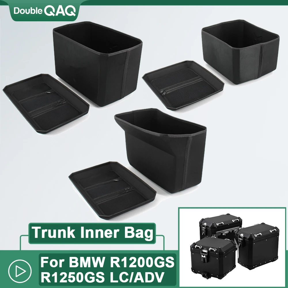 

For BMW R1200GS R1250GS R1250 LC Adventure Adv R1200 GS 2013-2019 Inner Trunk Saddlebag Top Saddle Rear Side Bag Container Case