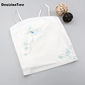 

2020 woman traditional chinese dance costumes women sleeve hanfu fairy camisole chinese dance costumes tank top women