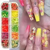 Mixed 3D Fruit Slices Sticker Polymer Clay DIY Designs Slice Lemon Nail Art Sliders Nails Art Decors Women Nail Tips Manicure ► Photo 2/6