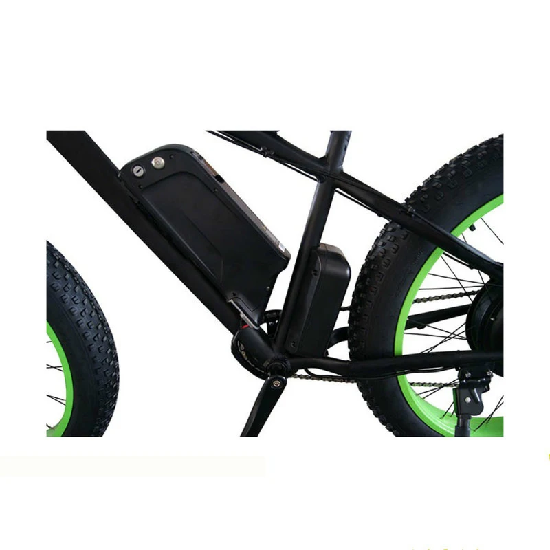 Fr26a Ce одобренный зеленый мощность 26 дюймов Fatbike 1000 Вт горный Тип электровелосипед