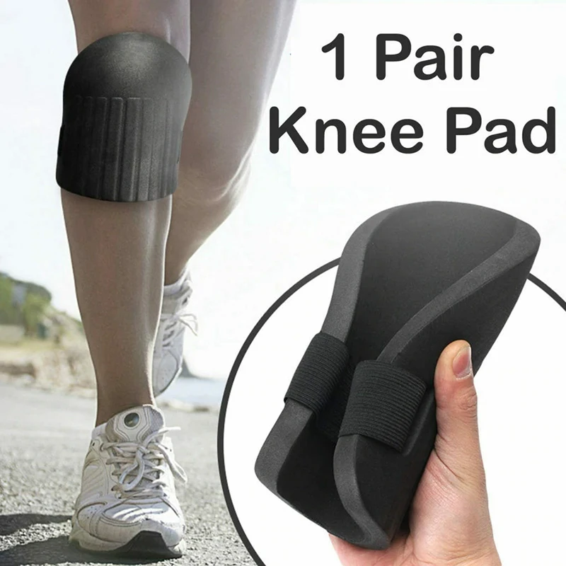 1 Pair Covered Foam Knee Pad Professional Protectors Sport Work Kneeling Pad unning Cycling Knee Support Braces Knee Pad Sleeve electrical lineman gloves Safety Equipment