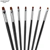 Painting Drawing Carving  7Pcs/setNail Art Manicure For UV Gel Polish Flat Design Tips DIY  Pen Brush Acrylic Tools Set 5