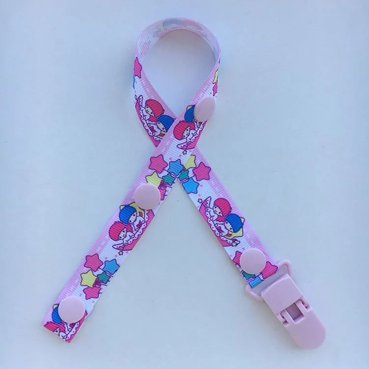 1Pcs Mickey Minnie Theme Baby Pacifier Clip Pacifier Chain Dummy Clip Nipple Holder Children Pacifier Clips Soother Holder 