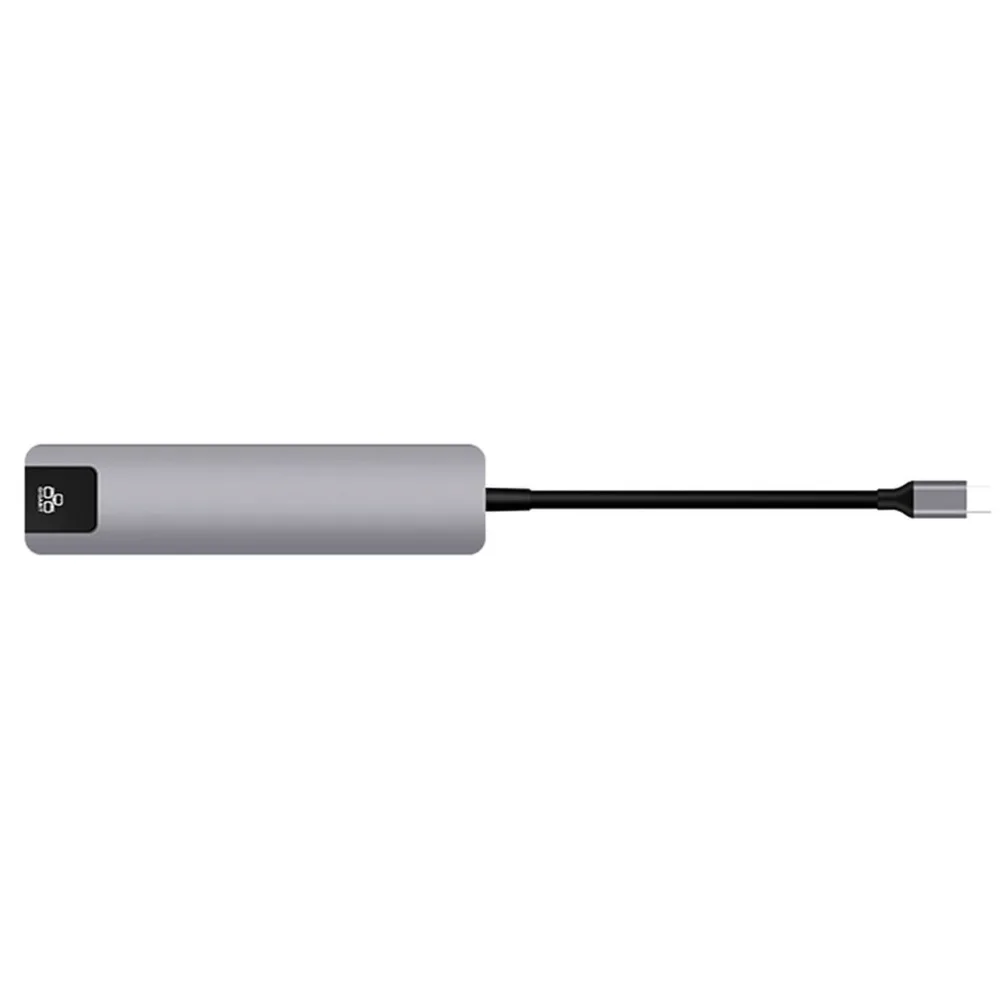 5 в 1 концентратор USB Type C Hdmi 4K USB C концентратор для Gigabit Ethernet Rj45 Lan адаптер для Mac book Pro Thunderbolt 3 USB-C зарядное устройство