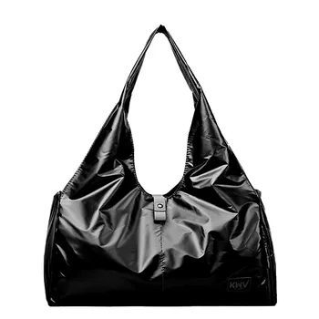 

Silver Sports Gym Fitness Dry Wet Separation Yoga Bag Travel Handbags For Shoes Women the Shoulder Sac De Sport Luggage Duffle