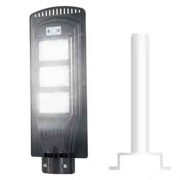 

LED Lamp Post Light Waterproof Solar Panel Powered Security Street Light