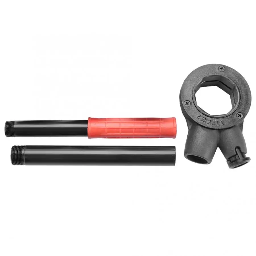 Tap and die ручной трубопровод Threader резьбы машина комплект с 3 штампами 1/" 3/4" " ручные инструменты