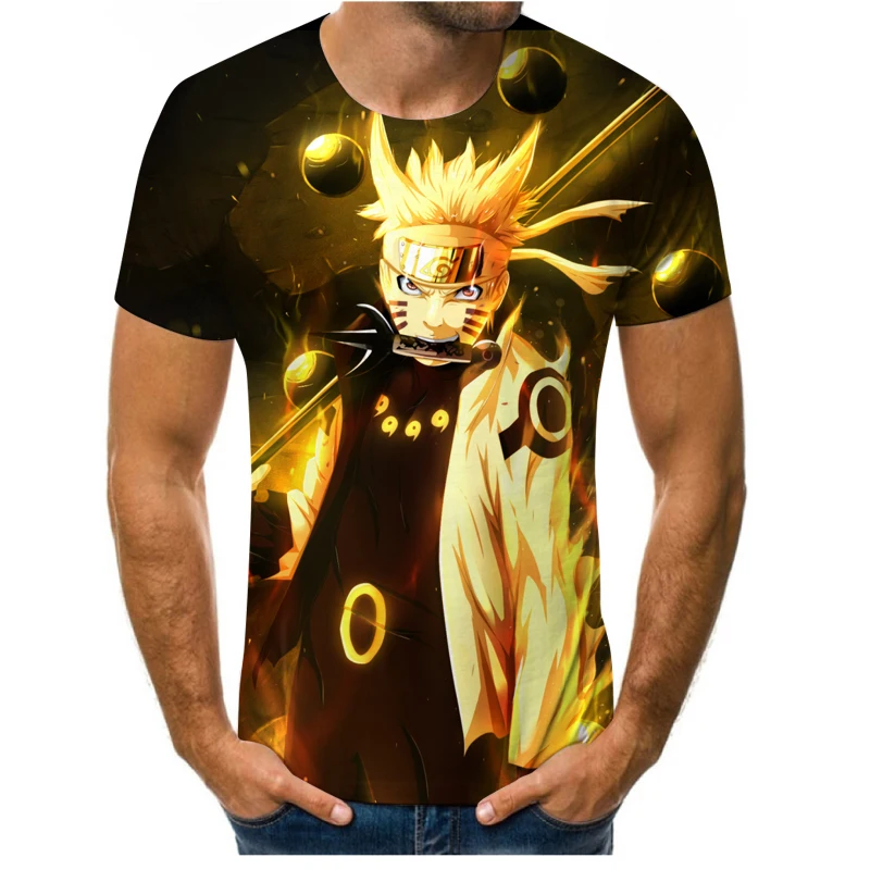 Summer Fashion New Men's Dragon Ball T-shirt Cartoon Monkey King Character 3d Printed Children's Casual Short Sleeve Shirt