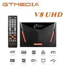 

Satellite TV Receiver GTMEDIA V8 Combo Smart TV Box UHD DVB-S2X/T2/C H.265 4K Ultra HD CA Card T2-MI Sat Receiver Media Play