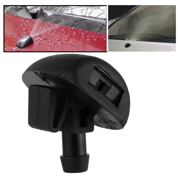 

2Pcs Glasses & Windows Car Front Supplies Windshield Wiper Water Spray Jet Washer Nozzle 206/207/407