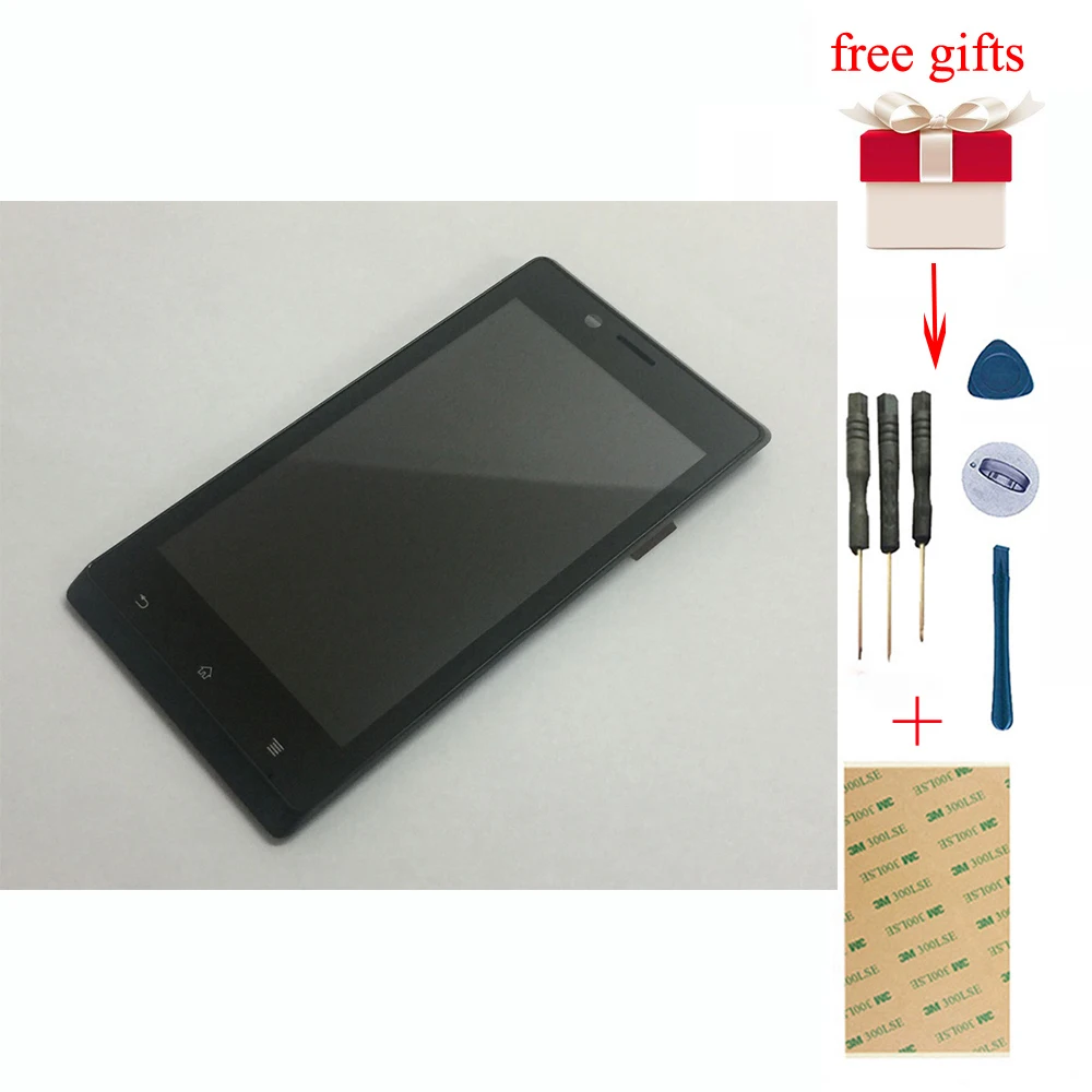 Для sony Xperia J lcd сенсорный ST26a ЖК-экран ST26i ЖК-панель ST26 ЖК-дисплей кодирующий преобразователь сенсорного экрана в сборе с рамкой
