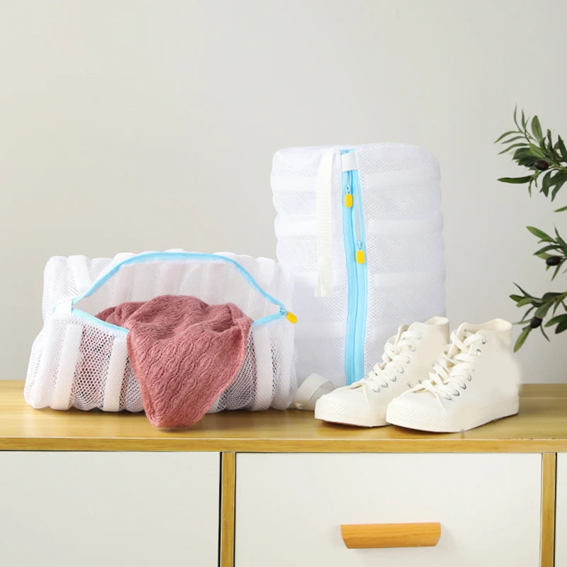 

Mesh Net Pouch Laundry Shoes Washing Bags Machine Cleaning Protector Tool