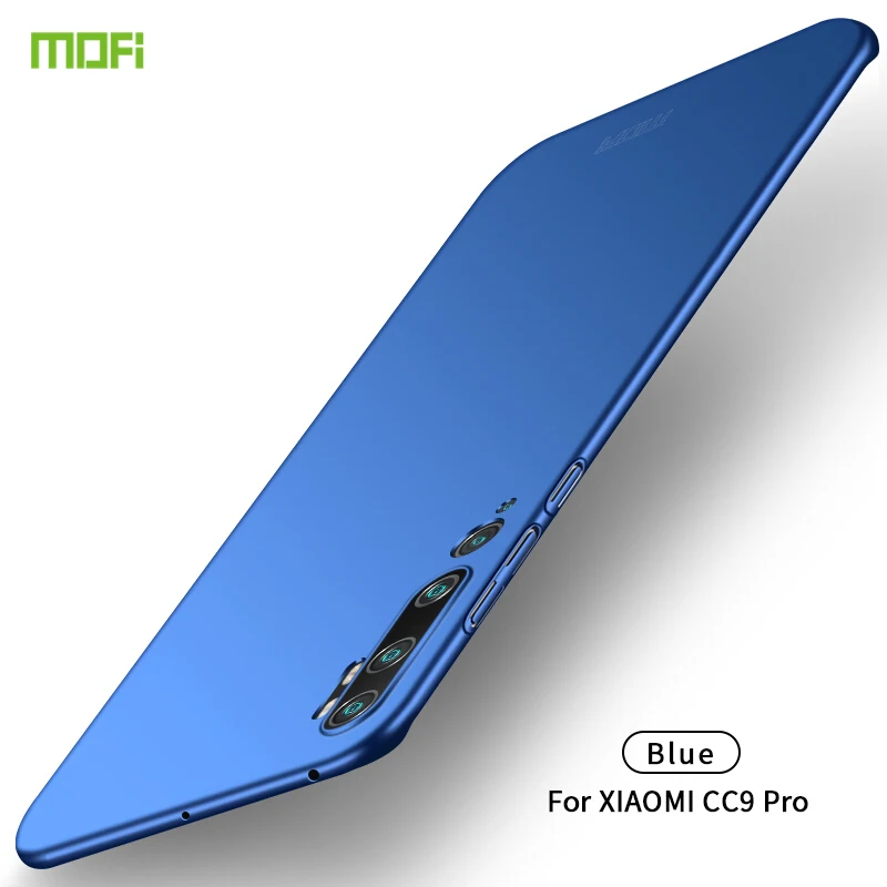 Для Xiaomi Mi CC9 Pro чехол MOFi твердый роскошный защитный чехол для Xiaomi Mi CC9 Pro Чехол для телефона - Цвет: Синий