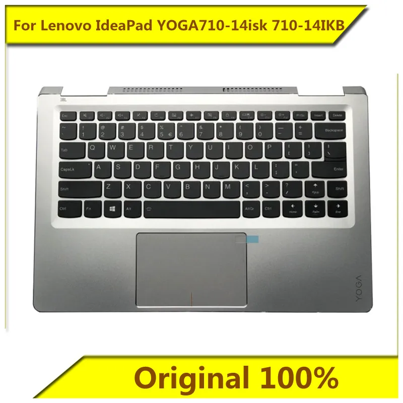 

Для ноутбука Lenovo IdeaPad YOGA710-14isk 710-14IKB 710-14 с клавиатурой с подсветкой, новый оригинальный чехол для ноутбука Lenovo