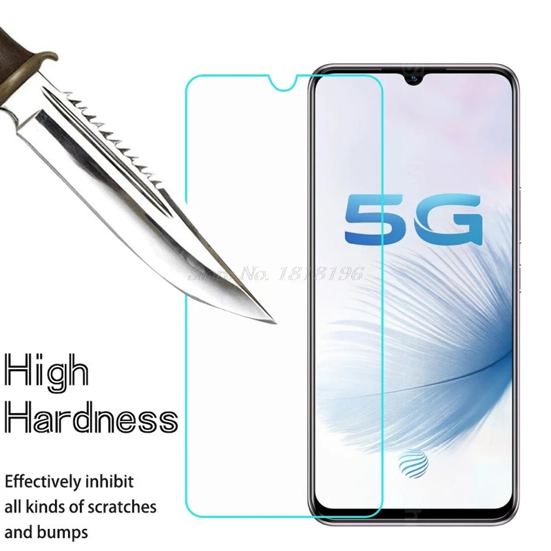 ДЛЯ Vivo S6 5 gзакаленное Стекло 9H 2.5D Противоударная защита для экрана искусственная