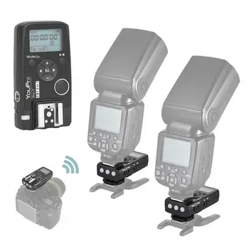 

YouPro Pro-7 DC0 Trigger Timing Wireless Shutter Release Remote Control Transceiver for Nikon D850 / D810 / D810A/ D800 / D800E