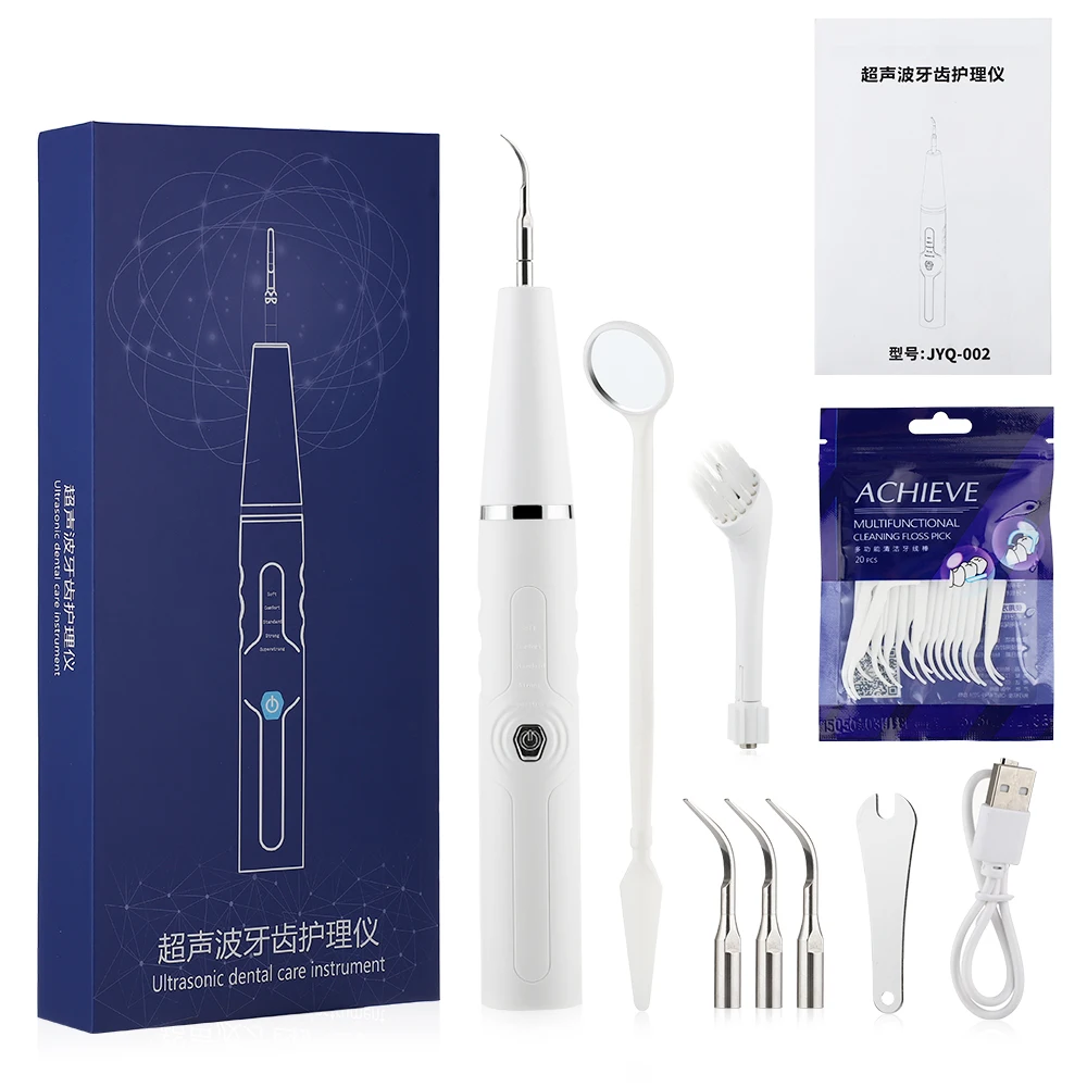 

Ultrasonic Calculus Remover Electric Portable Dental Scaler Ultrasonic Tooth Cleaner Tartar Plaque Teeth Whitening Scaling Tools