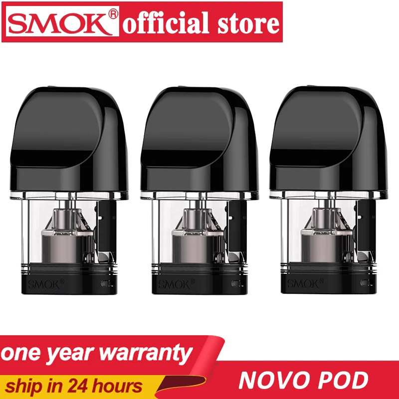 Картридж SMOK Novo Pod стандартный сетчатый керамический pod емкость 2 мл электронная
