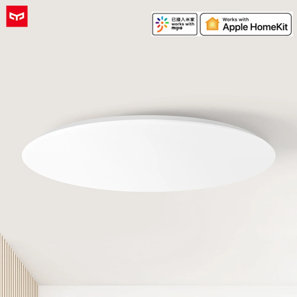 Xiaomi Yeelight YLXD42YL обновленная версия 480 мм умный светодиодный потолочный светильник Теплый/белый приложение управления лампы Поддержка Apple HomeKit Mijia