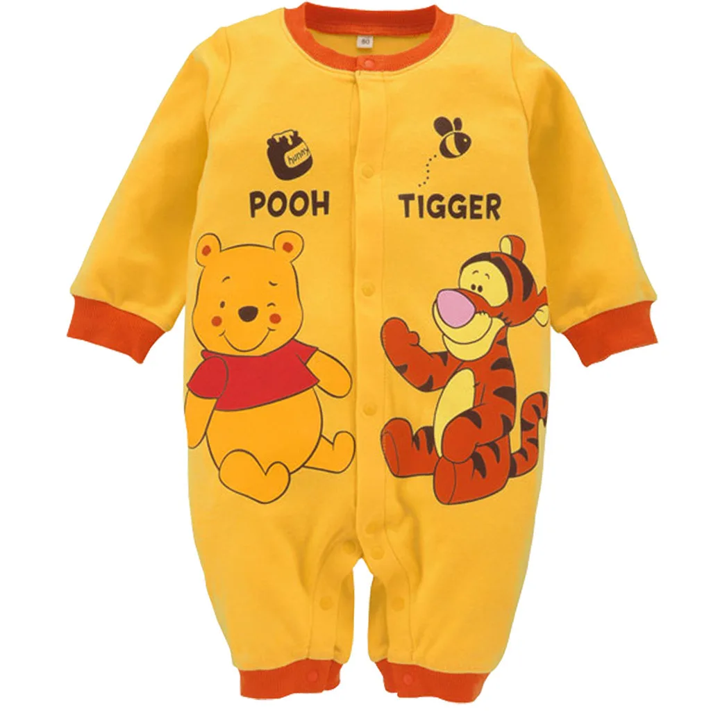 

Spring And Autumn Baby Jump Suit Classic Cartoon Pattern Cute Infant Modeling Romper Clearance Spring