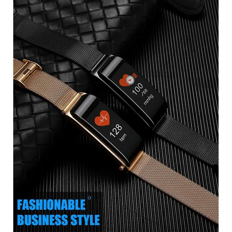 Y6 Color Screen Blood Pressure Heart Rate Fitness Tracker Smart Watch Sports Wristband for Men Women and Kids