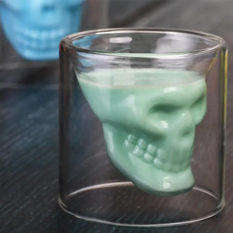 Креативная Новинка Skullhead стакан для виски текила забавные вечерние стаканы вина