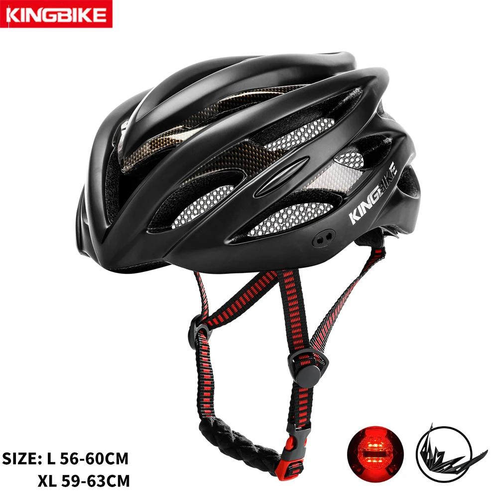 KINGBIKE MTB велосипедный шлем Интегрированный Дорожный ультра светильник casco ciclismo