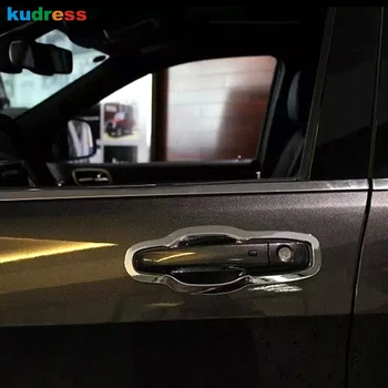 

For Jeep Grand Cherokee 2014 Door Handle Bowl Cover Exterior ABS Chrome Plastic Trim Top Quality Auto Parts