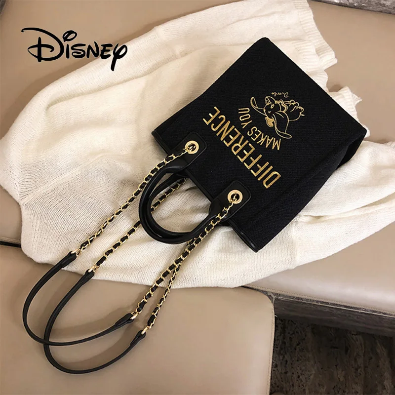 

Disney Dumbo Casual Tote Women's Handbag Girl Shoulder Bucket Bag Handbags Canvas Messenger Capacity Phone Bags For Women