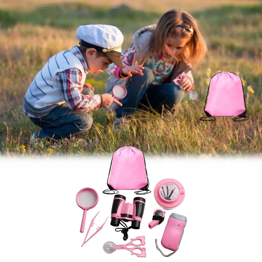 Bugs Catcher Kit For Kids Educational STEM Exploration Set With Binoculars Whistle Flashlight Adventure Pack For 3 Years Old Chi 2