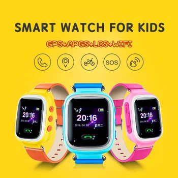 

Diliberto Q90 GPS Kids Smart Watch Baby Anti-lost Watches SOS Call Location Tracker for Children Safe Watch English